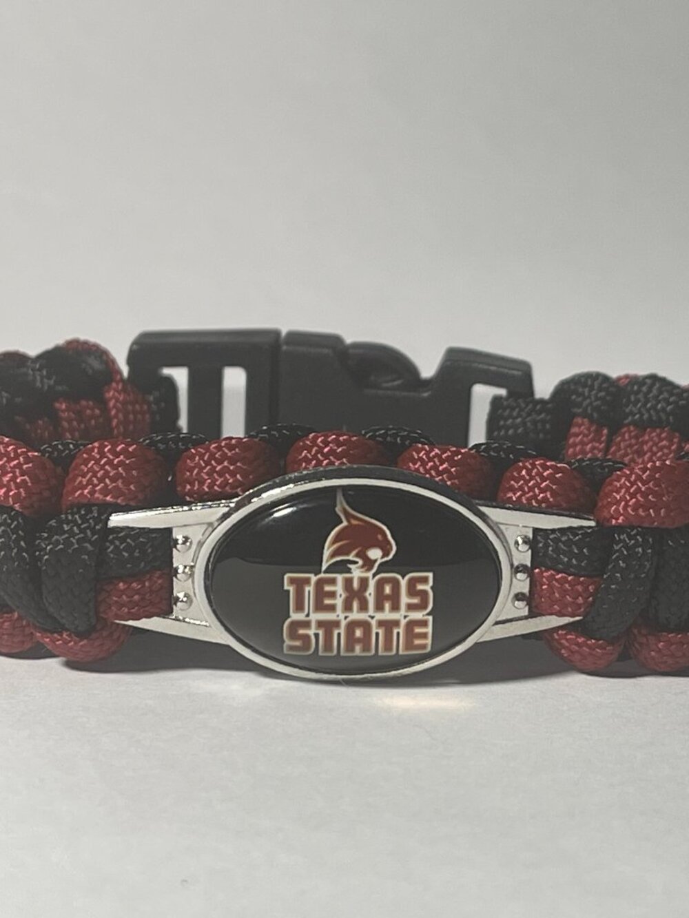 Texas State Bobcats NCAA Paracord Bracelet NEW
